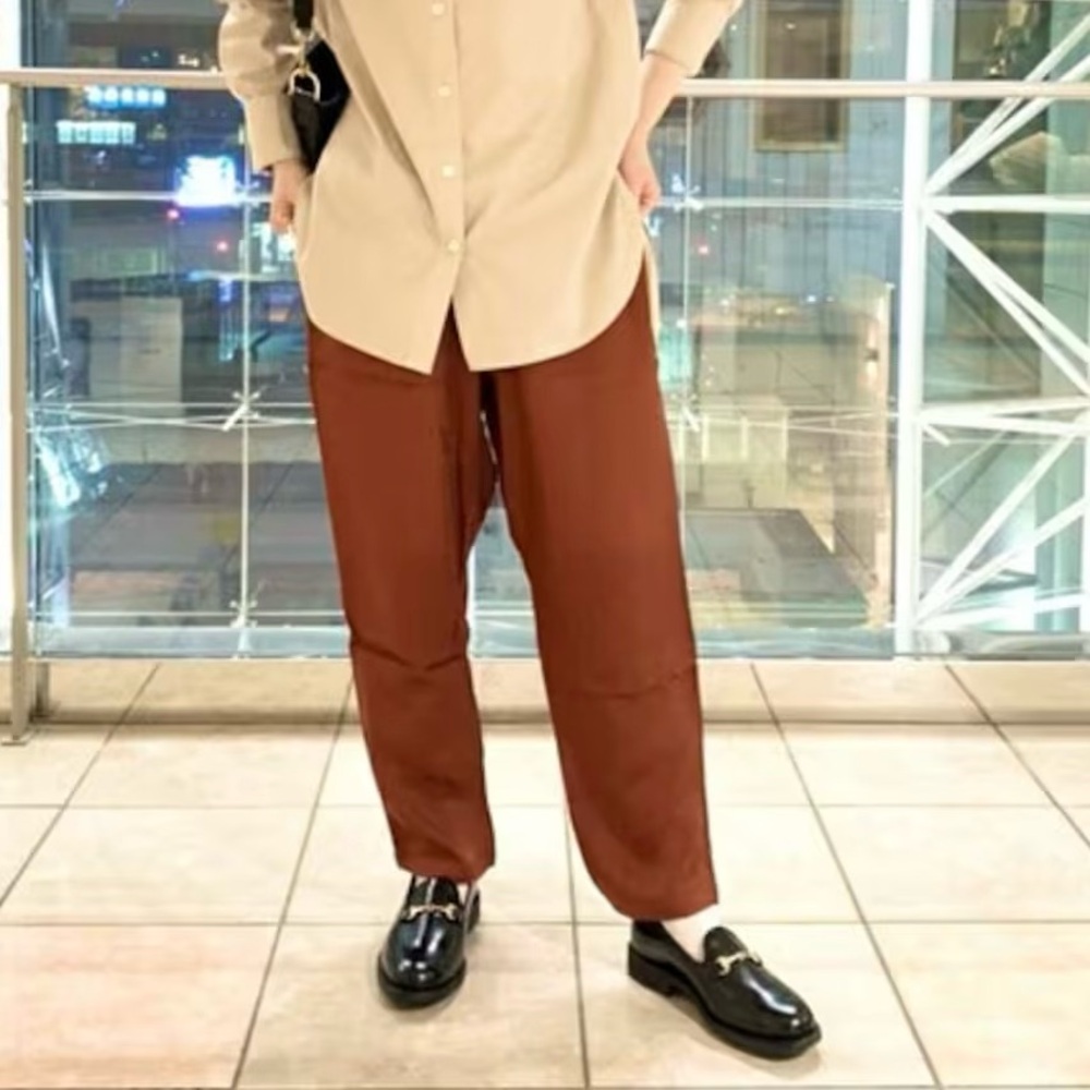 Gallego Desportes tapered twill pants
